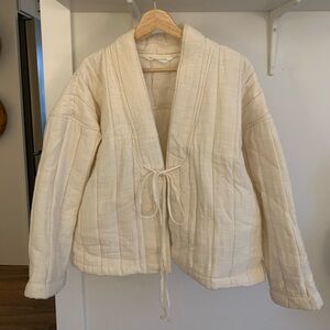 The Handloom 100% cotton quilted jacket